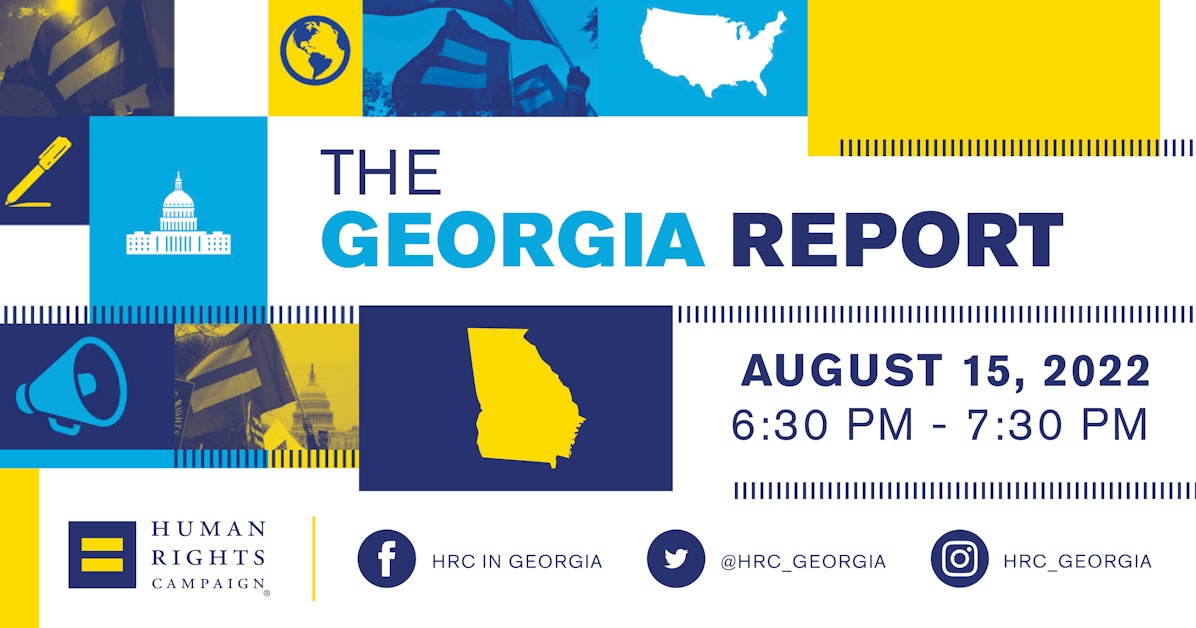 Come Join HRC’s Virtual Event “ The Report” · Human Rights Campaign